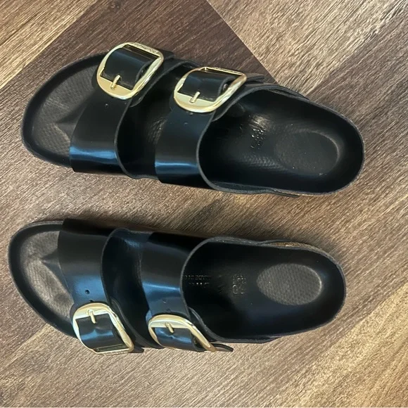 Birkenstock Arizona Big Buckle Patent Leather 9-9.5 - Picture 3 of 7